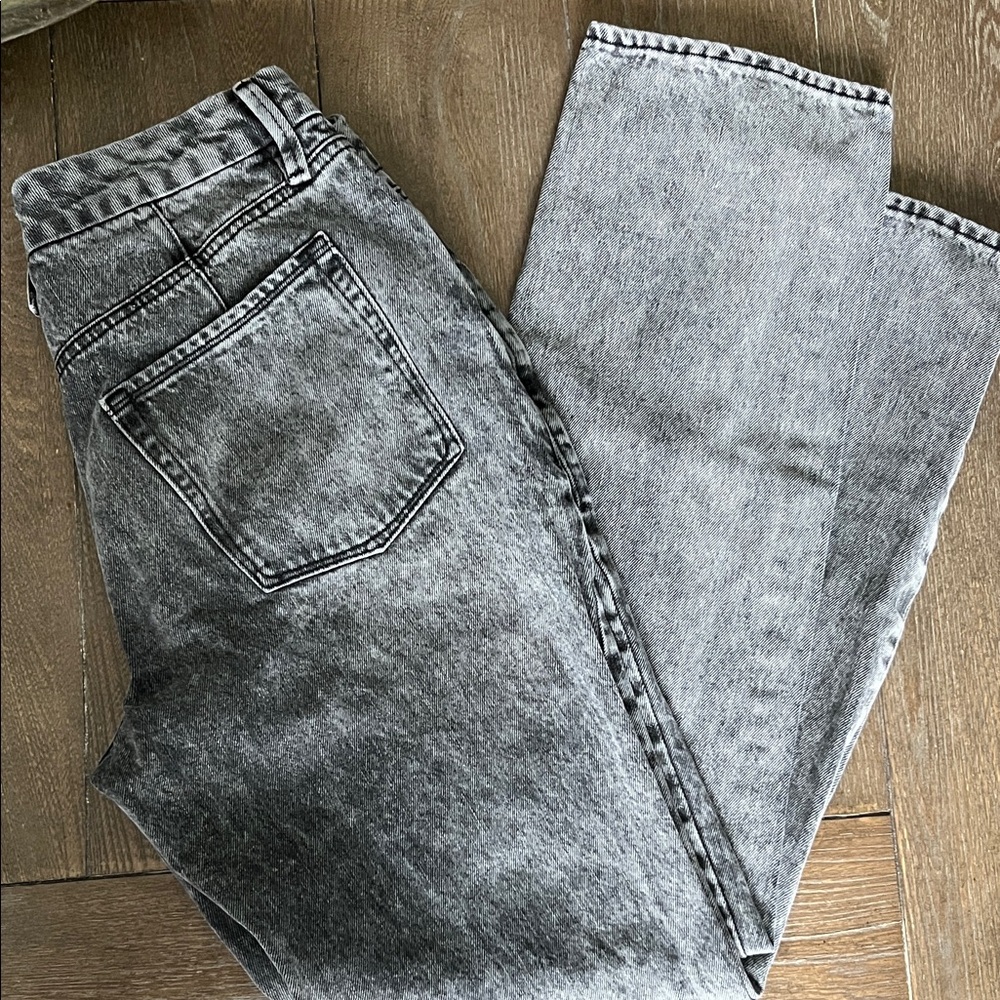 Good American Washed Black Jeans